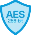 AES-256 Verschlüsselung