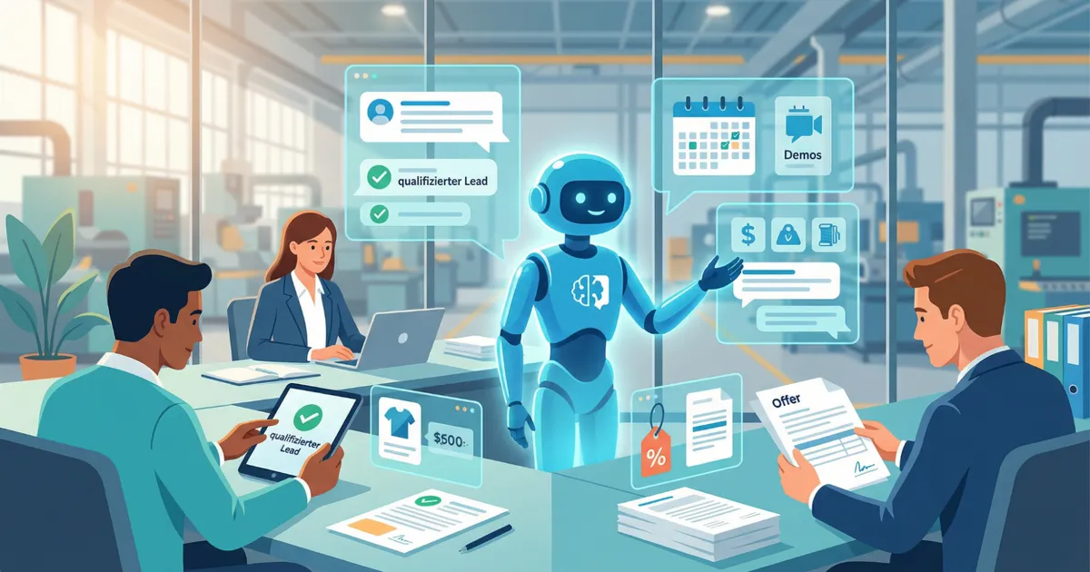 LIVOI im Vertrieb: KI-Assistenz für mittelständische Produktionsbetriebe