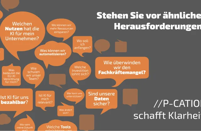 Menschen in einem Unternehmen besprechen den sinnvollen Einstieg in künstliche Intelligenz