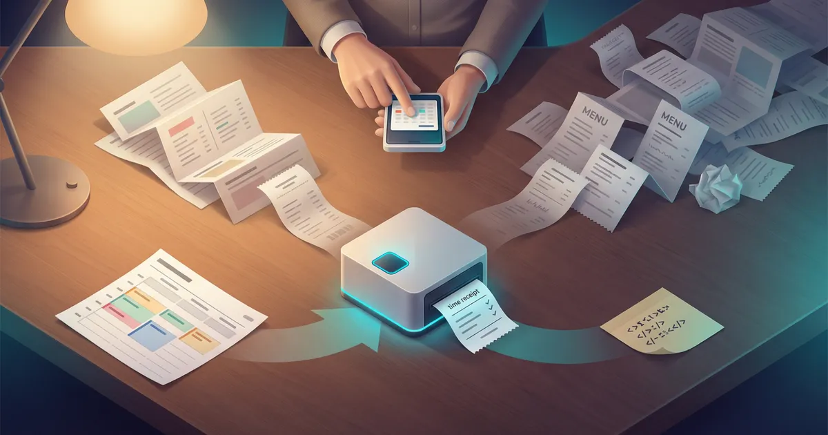 Digitale Stempeluhr auf Tablet und Laptop für einfache Projektzeiterfassung