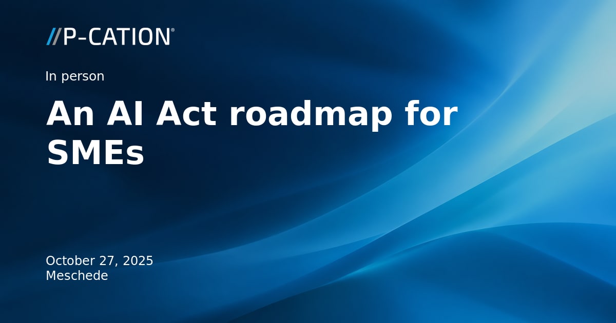 AI without the worry – An AI Act roadmap for SMEs