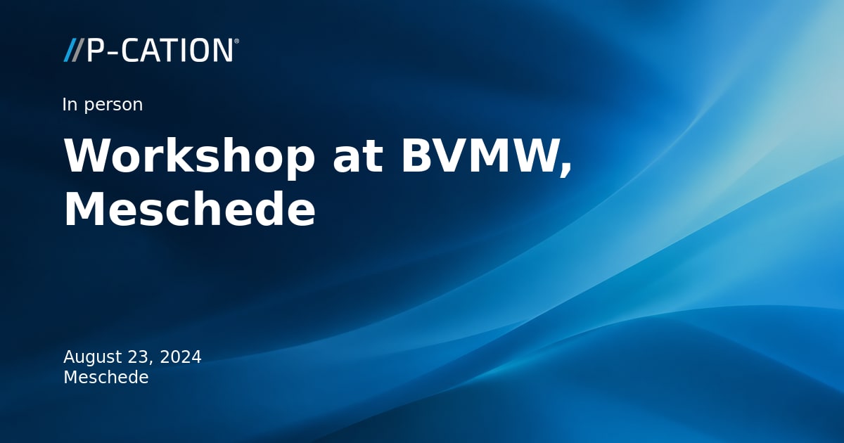 Workshop at BVMW, Meschede