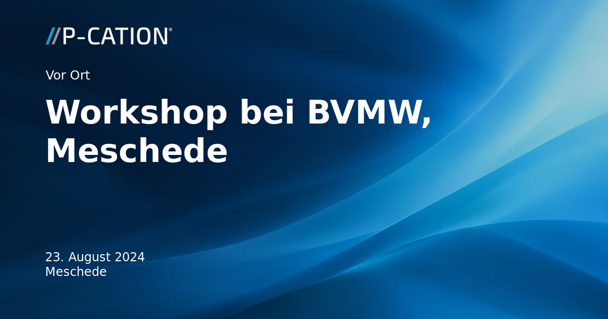 Workshop bei BVMW, Meschede