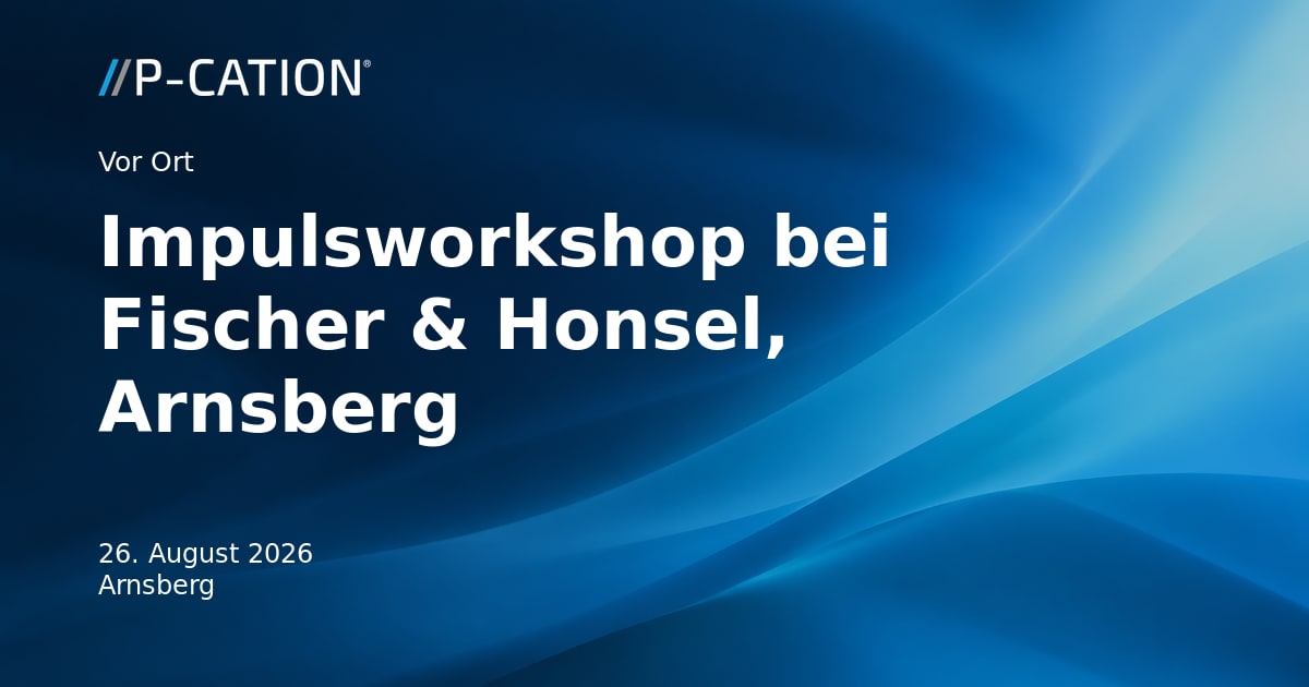 Impulsworkshop bei Fischer & Honsel, Arnsberg